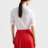 Short-Sleeved Poplin Shirt