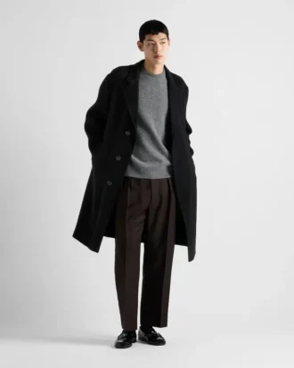 Short-Sleeved Re-Cashmere Sweater