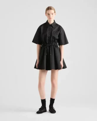 Short-Sleeved Re-Nylon Dress
