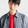 Short-Sleeved Technical Cotton Shirt