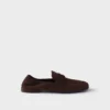 Shuffle Antiqued Suede Loafers