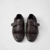 Shuffle Fringed Monk Strap Shoes
