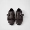Shuffle Fringed Monk Strap Shoes