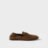 Shuffle Nubuck Leather Loafers