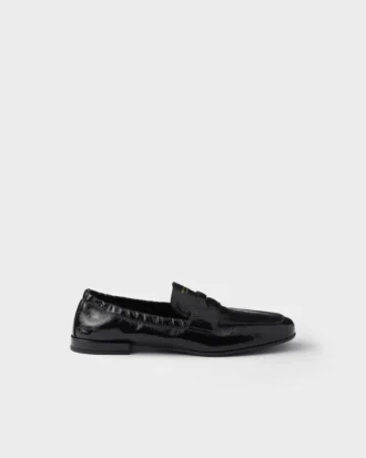 Shuffle Patent Leather Loafers