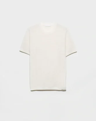 Silk and Cotton Crew-Neck Sweater