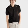 Silk and Cotton Polo Shirt