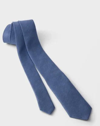 Silk and Linen Tie