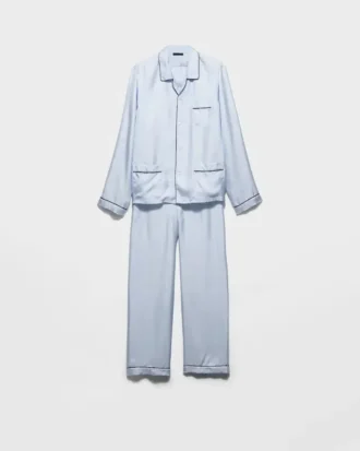 Silk Twill Pajamas