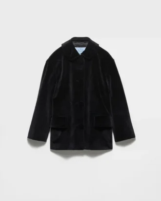 Single-Breasted Caban Jacket