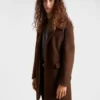 Single-Breasted Cashmere Coat