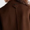 Single-Breasted Cashmere Coat