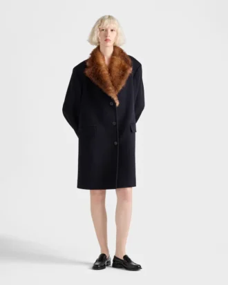 Single-Breasted Cloth Coat