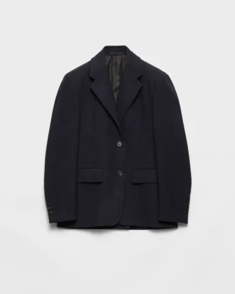 Single-Breasted Rush Stitch Jacket