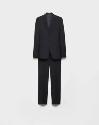 Single Breasted Wool and Mohair Suit