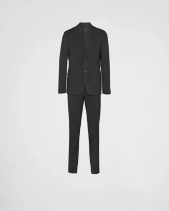 Single Breasted Wool and Mohair Suit