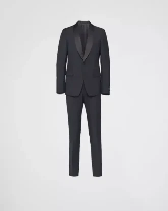 Single-Breasted Wool and Mohair Tuxedo