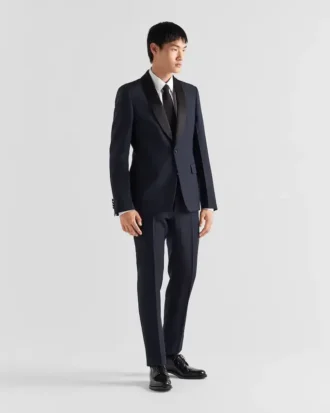 Single-Breasted Wool and Mohair Tuxedo