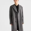 Single-Breasted Wool Coat