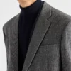 Single-Breasted Wool Jacket