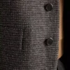 Single-Breasted Wool Jacket
