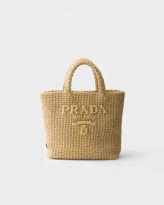 Small Crochet Tote Bag