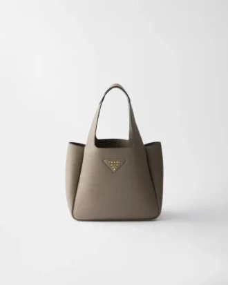 Small Leather Tote Bag