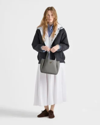 Small Leather Tote Bag