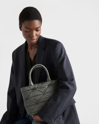 Small Padded Re-Nylon Tote