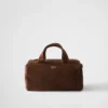 Small Suede Duffle Bag