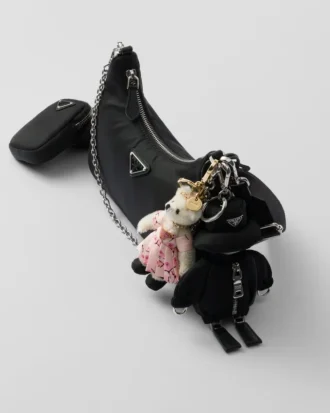 Soft Robot Re-Nylon Keychain Charm with Shoulder Strap