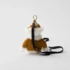 Soft Robot Shearling Keychain Charm