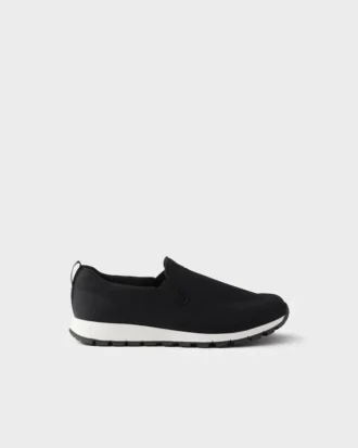 Stretch Knit Slip-On Sneakers