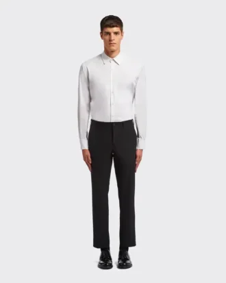 Stretch Technical Fabric Trousers