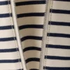 Striped Canvas Duffle Bag