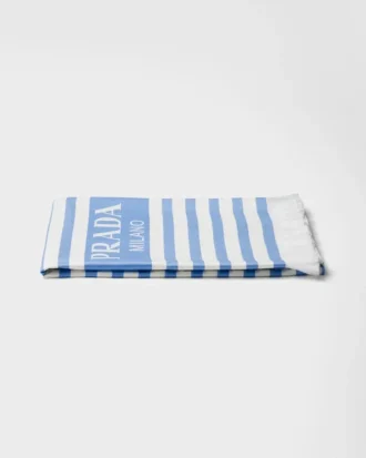 Striped Cotton Beach Towel