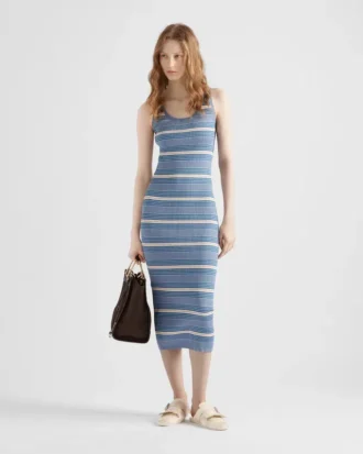 Striped Cotton Dress