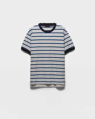 Striped Cotton T-Shirt