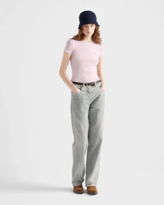 Striped Crew-Neck Sweater