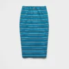 Striped Piqua Skirt
