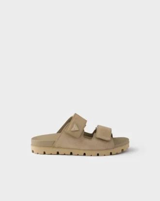 Suede Band Sandals