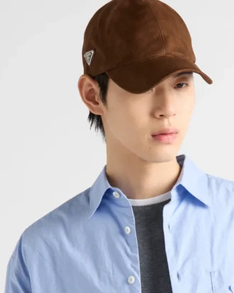 Suede Baseball Cap