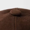 Suede Baseball Cap