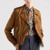 Suede Biker Jacket