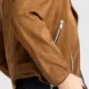 Suede Biker Jacket