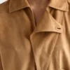 Suede Blouson Jacket