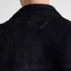 Suede Blouson Jacket