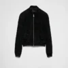 Suede Bomber Jacket