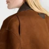 Suede Caban Jacket