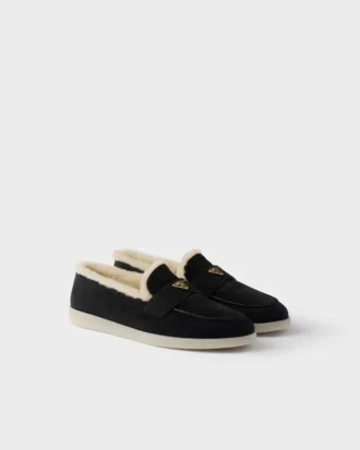 Suede Loafers